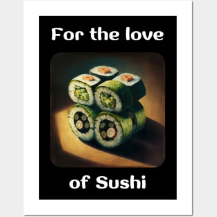 For the love of Sushi v5 Posters and Art